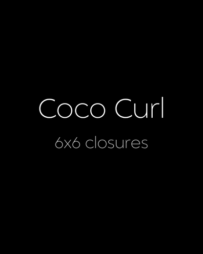 Coco curl 6x6 Closures