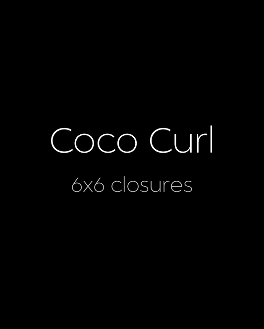 Coco curl 6x6 Closures